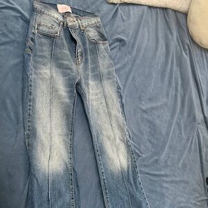 REVICE Light Blue Flare Jeans
